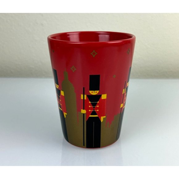 FAO Schwarz New York City Red Christmas Nutcracker Soldier Ceramic Coffee Mug - Picture 7 of 15